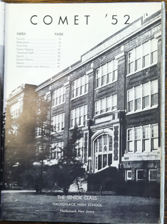 1952 HHS Yearbook Photo